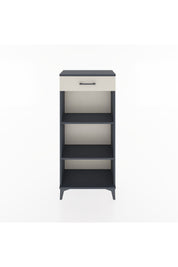 Hyperion Dolap 2 Raflı Tek Çekmeceli 60x44x134 Antrasit-Aytaşı