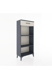 Hyperion Dolap 2 Raflı Tek Çekmeceli 60x44x134 Antrasit-Aytaşı