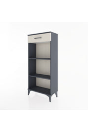 Hyperion Dolap 2 Raflı Tek Çekmeceli 60x44x134 Antrasit-Aytaşı