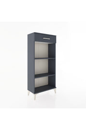 Hyperion Dolap 2 Raflı Tek Çekmeceli 60x44x134 Antrasit-Antrasit