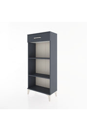 Hyperion Dolap 2 Raflı Tek Çekmeceli 60x44x134 Antrasit-Antrasit