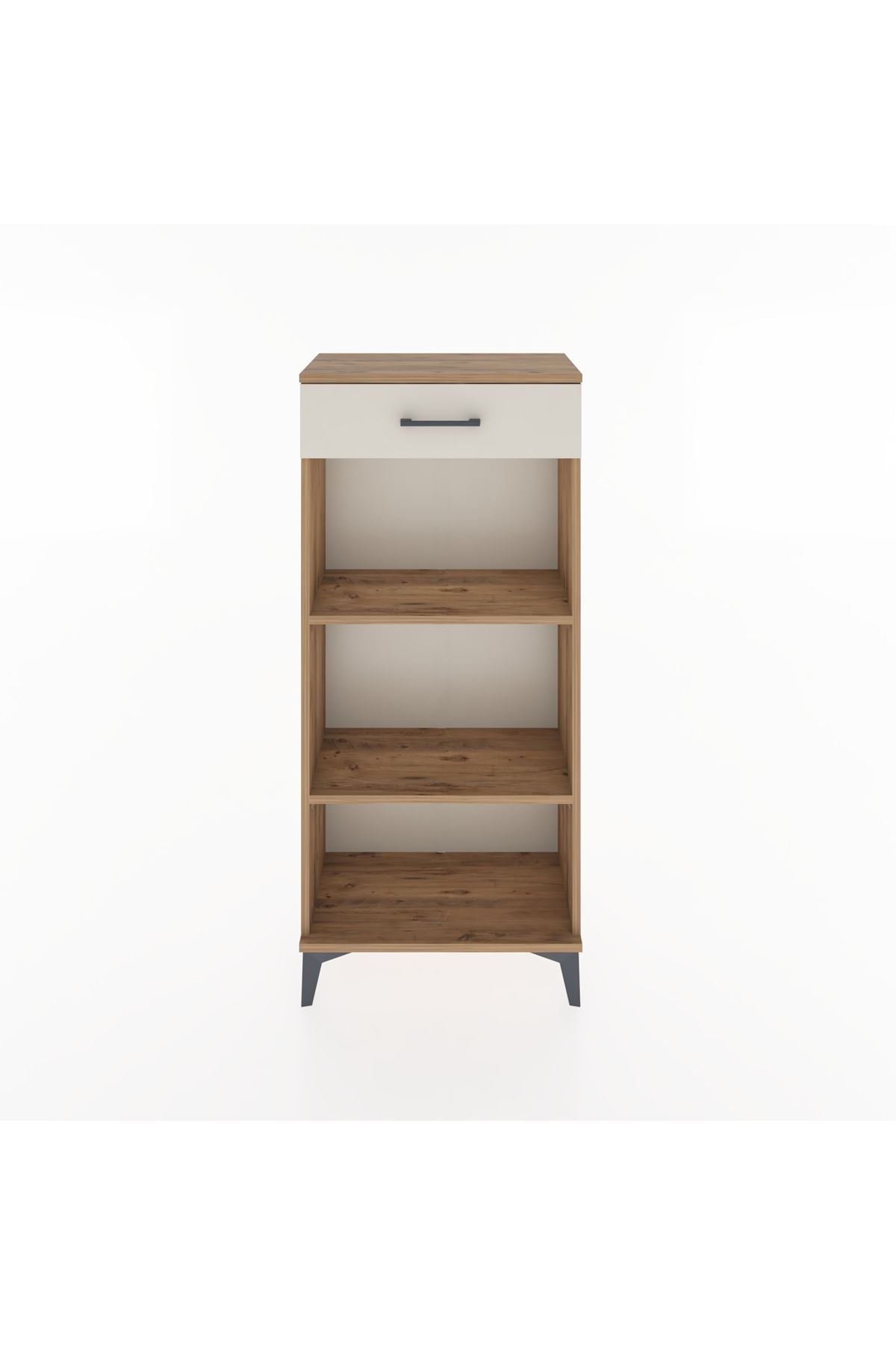 Hyperion Dolap 2 Raflı Tek Çekmeceli 60x44x134 Çam-Aytaşı