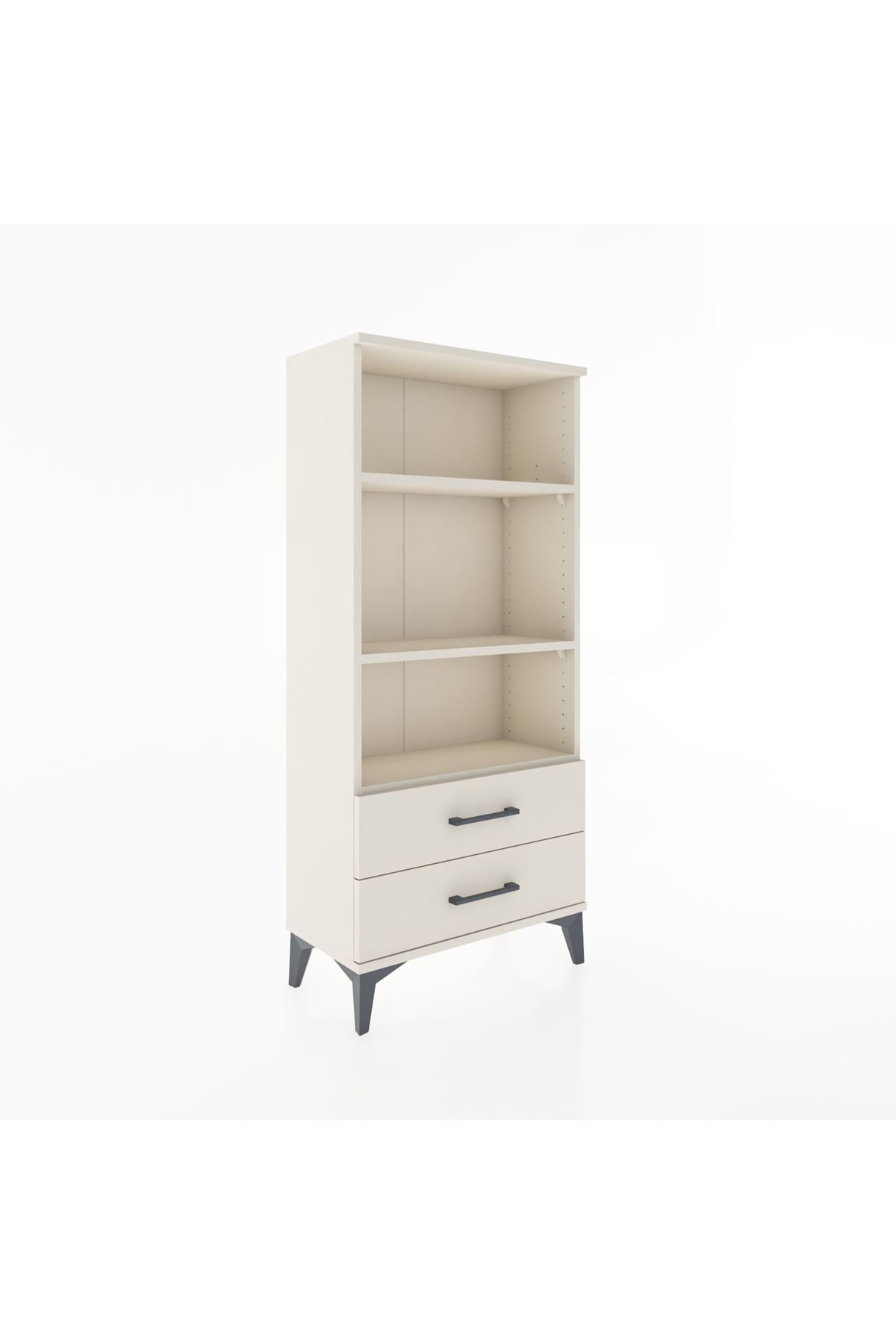 Hyperion Dolap 3 Raflı 2 Çekmeceli 60x44x134 Aytaşı-Aytaşı