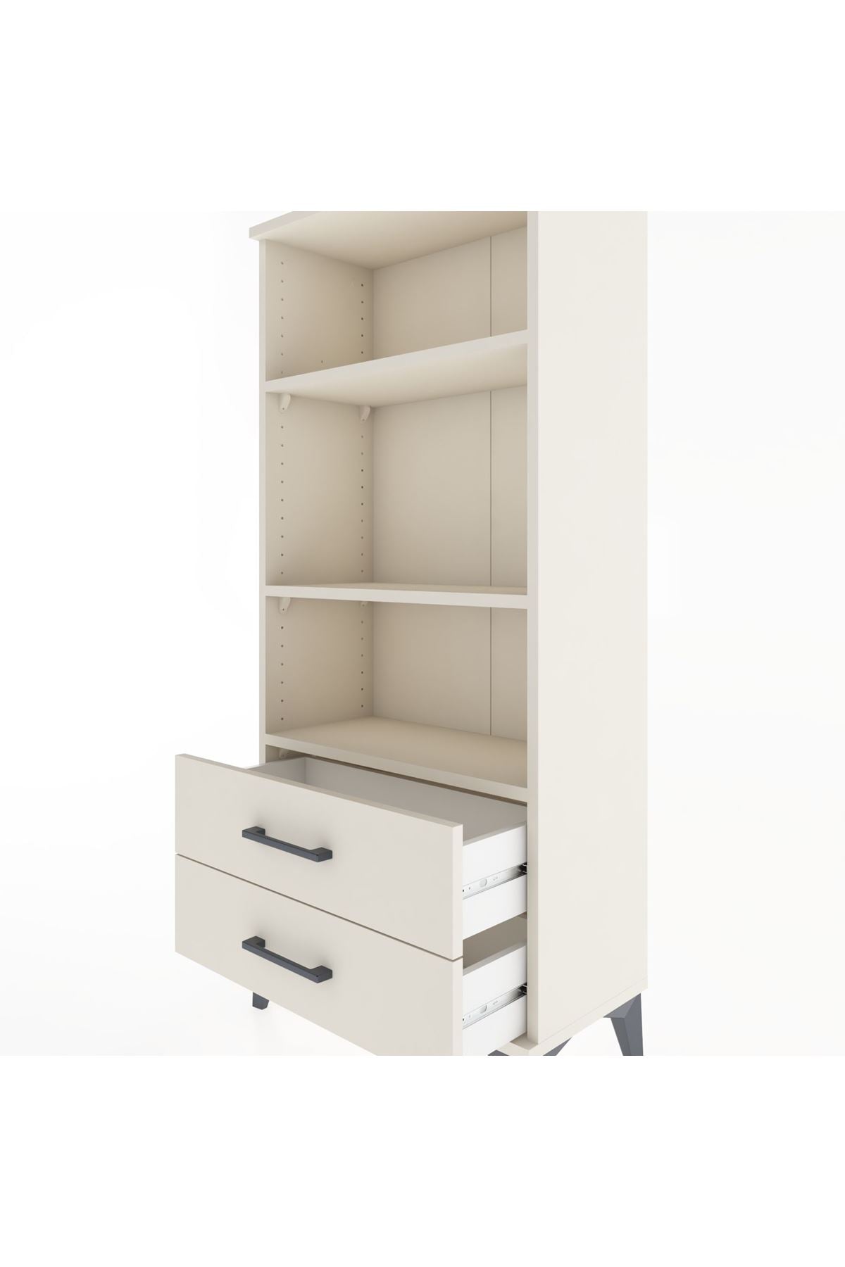 Hyperion Dolap 3 Raflı 2 Çekmeceli 60x44x134 Aytaşı-Aytaşı