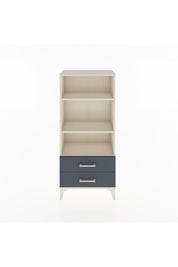 Hyperion Dolap 3 Raflı 2 Çekmeceli 60x44x134 Aytaşı-Antrasit