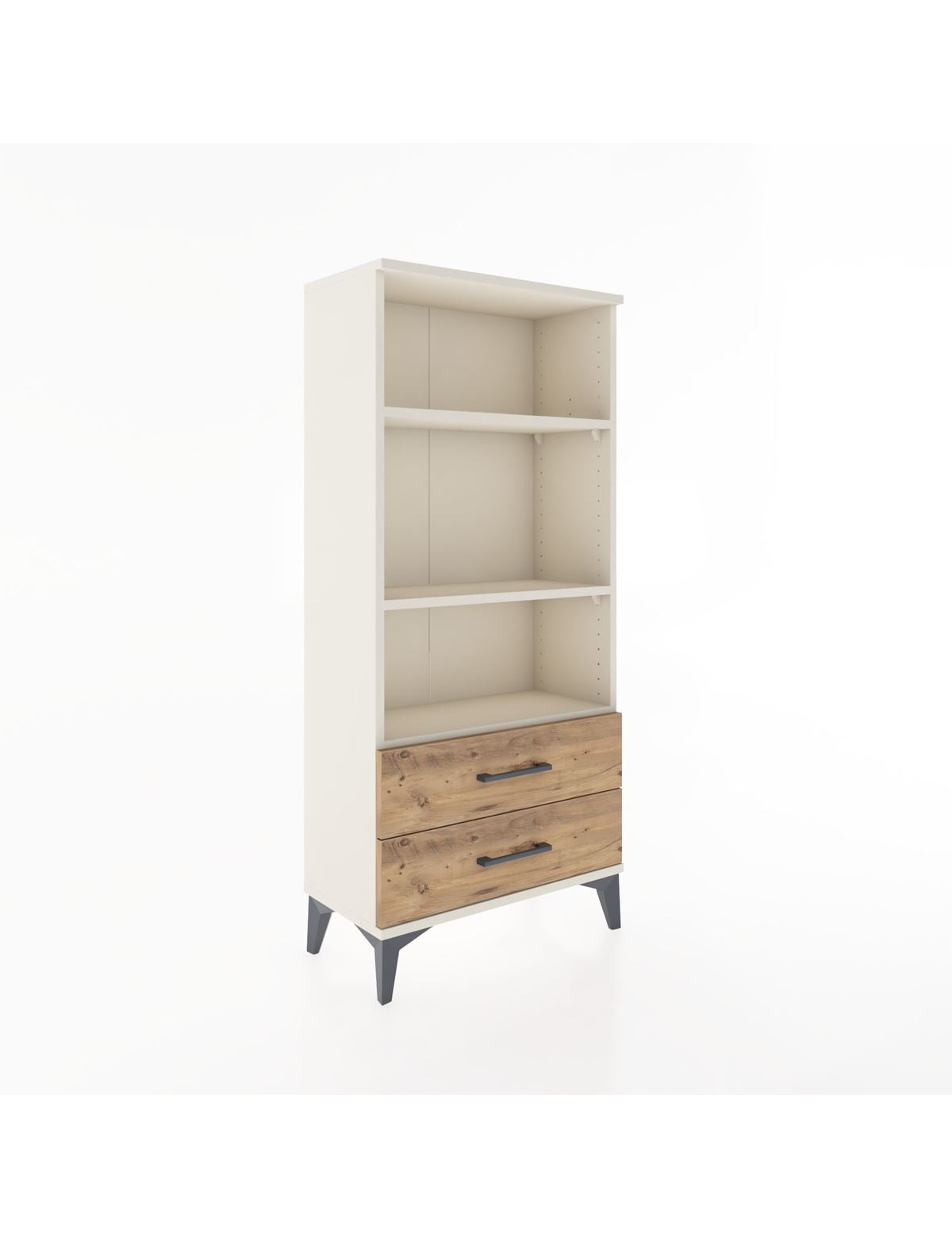 Hyperion Dolap 3 Raflı 2 Çekmeceli 60x44x134 Aytaşı-Çam