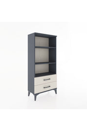 Hyperion Dolap 3 Raflı 2 Çekmeceli 60x44x134 Antrasit-Aytaşı