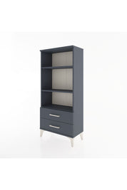 Hyperion Dolap 3 Raflı 2 Çekmeceli 60x44x134 Antrasit-Antrasit