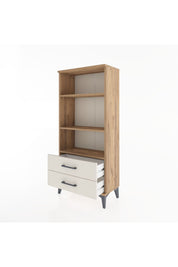 Hyperion Dolap 3 Raflı 2 Çekmeceli 60x44x134 Çam-Aytaşı