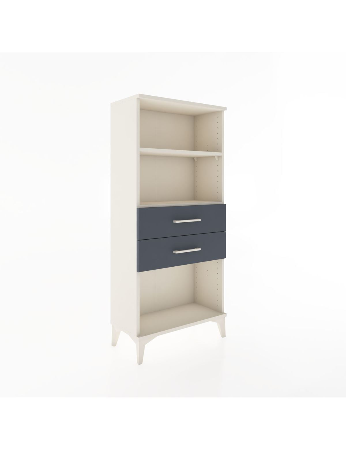 Hyperion Dolap 2 Raflı 2 Çekmeceli 60x44x134 Aytaşı-Antrasit