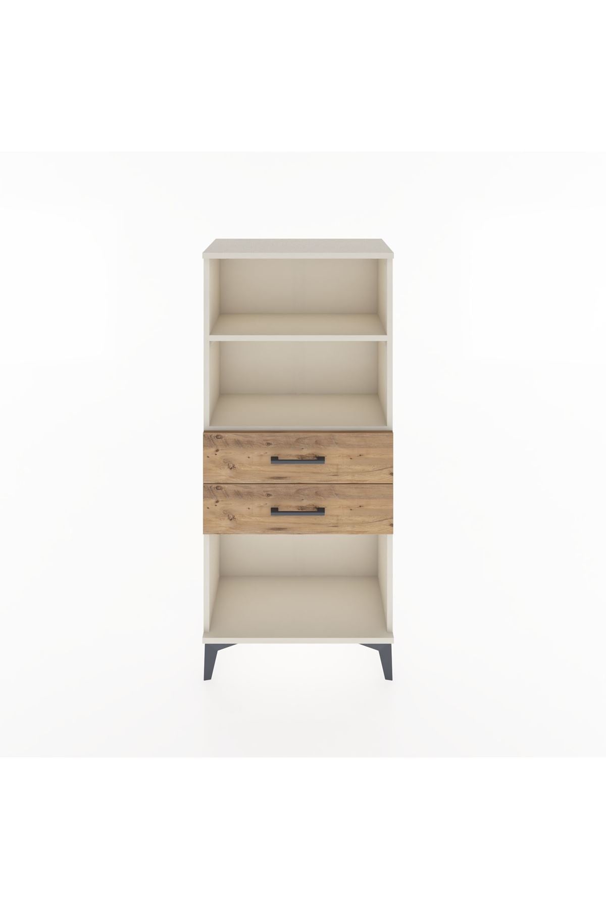 Hyperion Dolap 2 Raflı 2 Çekmeceli 60x44x134 Aytaşı-Çam