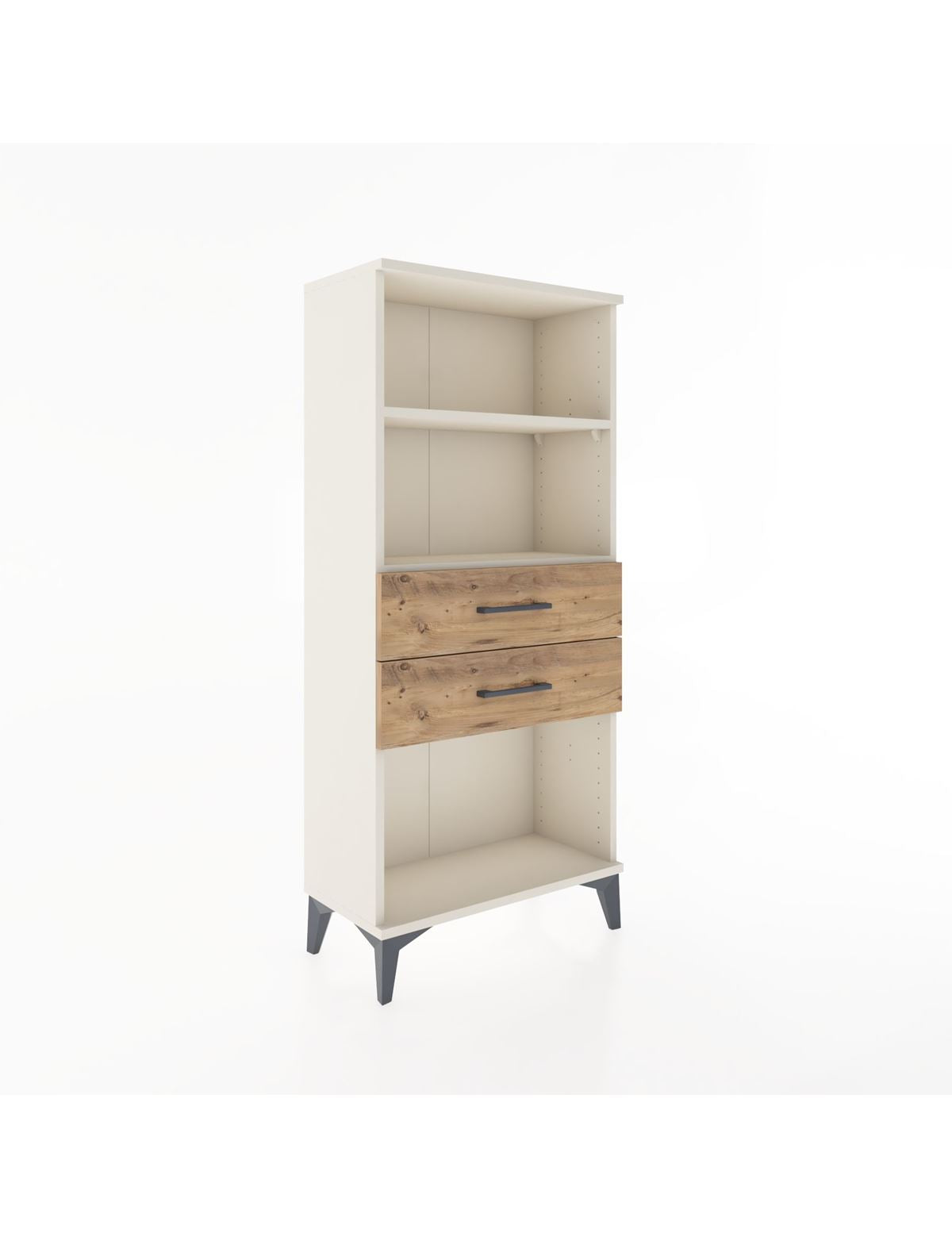 Hyperion Dolap 2 Raflı 2 Çekmeceli 60x44x134 Aytaşı-Çam