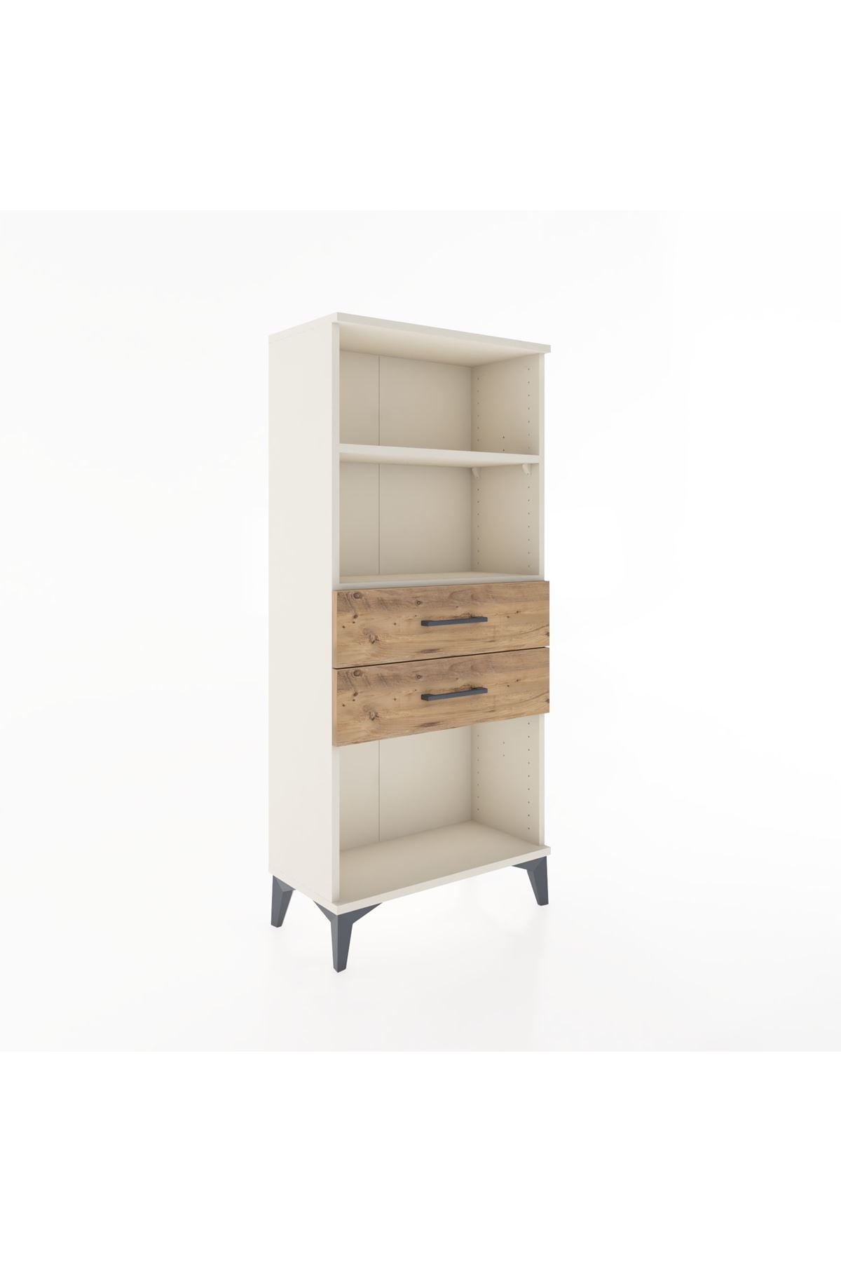 Hyperion Dolap 2 Raflı 2 Çekmeceli 60x44x134 Aytaşı-Çam