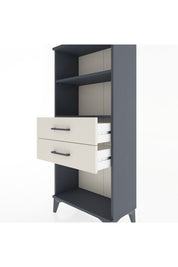 Hyperion Dolap 2 Raflı 2 Çekmeceli 60x44x134 Antrasit-Aytaşı