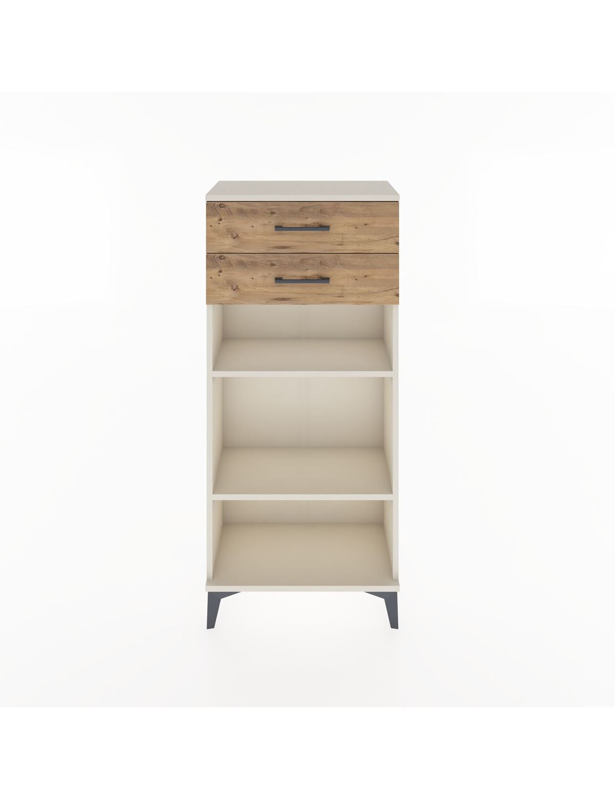 Hyperion Dolap 2 Raflı 2 Çekmeceli 60x44x134 Aytaşı-Çam