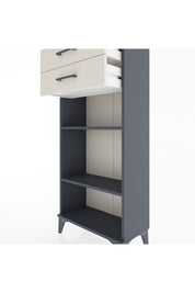 Hyperion Dolap 2 Raflı 2 Çekmeceli 60x44x134 Antrasit-Aytaşı