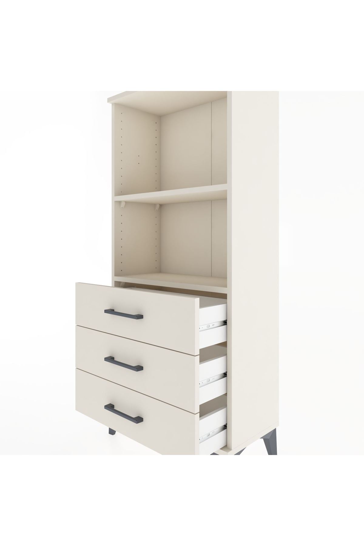 Hyperion Dolap 2 Raflı 3 Çekmeceli 60x44x134 Aytaşı-Aytaşı