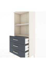 Hyperion Dolap 2 Raflı 3 Çekmeceli 60x44x134 Aytaşı-Antrasit