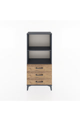 Hyperion Dolap 2 Raflı 3 Çekmeceli 60x44x134