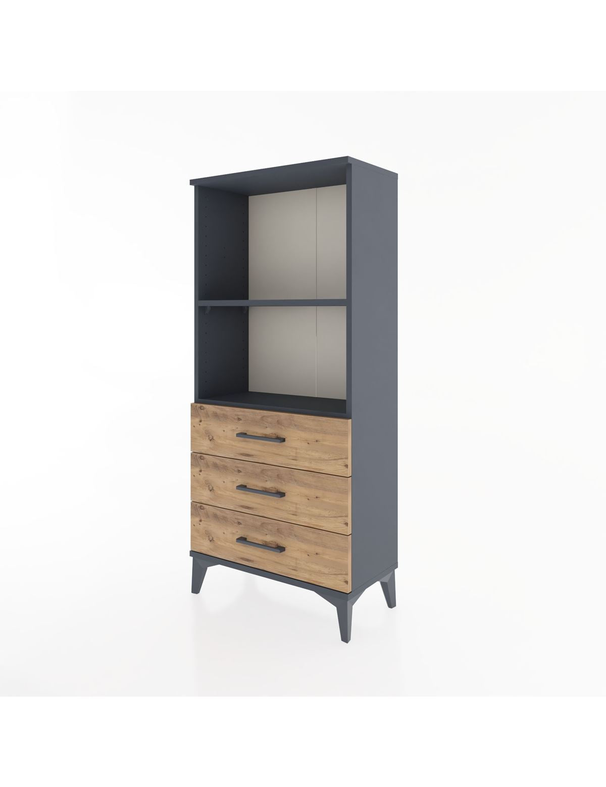 Hyperion Dolap 2 Raflı 3 Çekmeceli 60x44x134 - S50M049V6B
