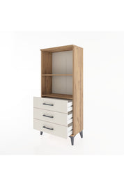 Hyperion Dolap 2 Raflı 3 Çekmeceli 60x44x134 Çam-Aytaşı