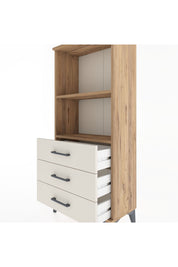 Hyperion Dolap 2 Raflı 3 Çekmeceli 60x44x134 Çam-Aytaşı