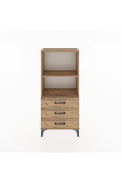 Hyperion Dolap 2 Raflı 3 Çekmeceli 60x44x134 Çam-Çam
