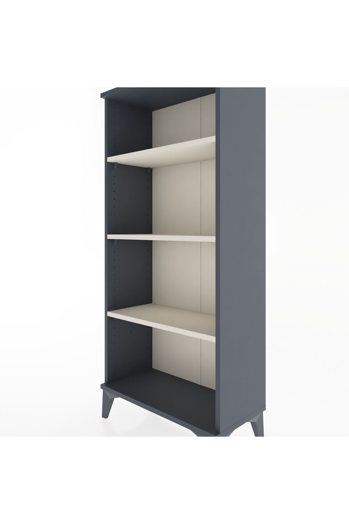 Hyperion Dolap 3 Raflı 60x44x134 Antrasit-Aytaşı