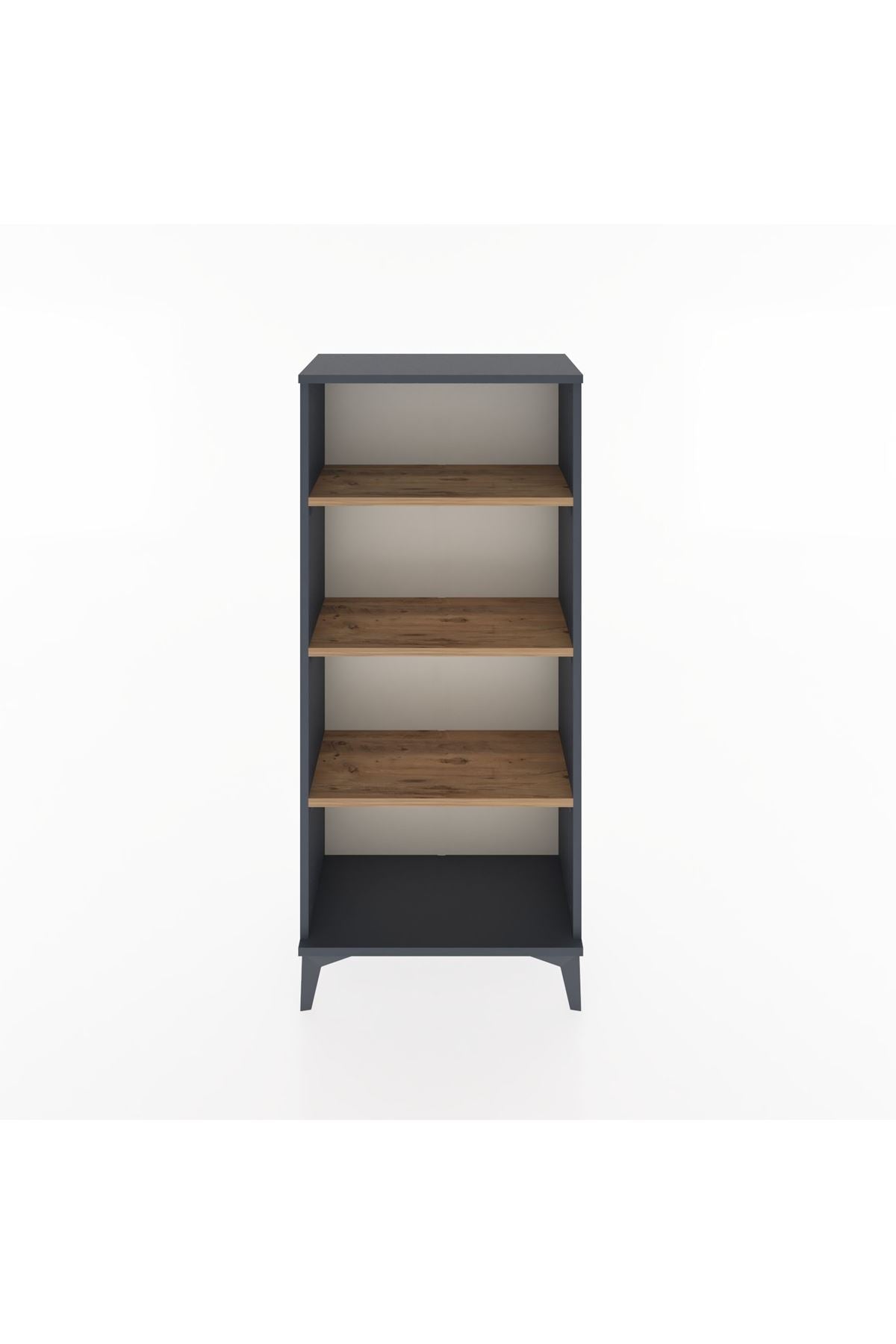 Hyperion Dolap 3 Raflı 60x44x134 Antrasit-Çam