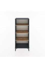 Hyperion Dolap 3 Raflı 60x44x134 Antrasit-Çam