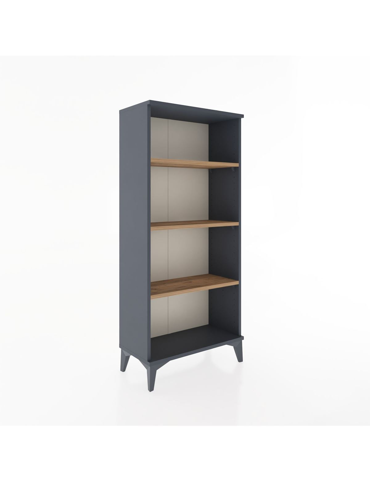 Hyperion Dolap 3 Raflı 60x44x134 Antrasit-Çam