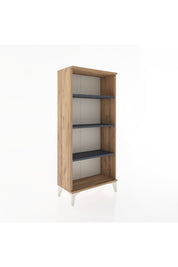 Hyperion Dolap 3 Raflı 60x44x134 Çam-Antrasit