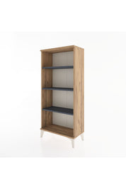 Hyperion Dolap 3 Raflı 60x44x134 Çam-Antrasit