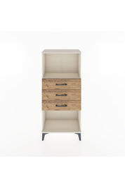 Hyperion Dolap Tek Raflı 3 Çekmeceli 60x44x134 - S50M051V3B