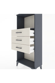 Hyperion Dolap Tek Raflı 3 Çekmeceli 60x44x134 - S50M051V4B