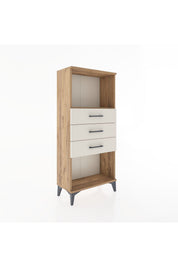 Hyperion Dolap Tek Raflı 3 Çekmeceli 60x44x134 - S50M051V7B