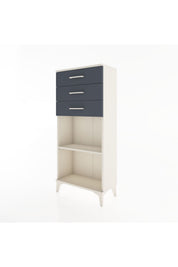 Hyperion Dolap Tek Raflı 3 Çekmeceli 60x44x134 - S50M052V2B