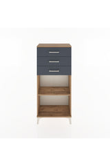 Hyperion Dolap Tek Raflı 3 Çekmeceli 60x44x134