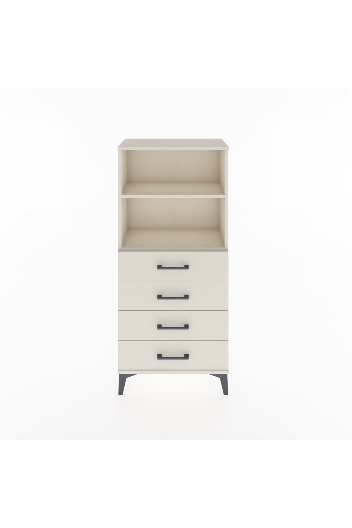 Hyperion Dolap 2 Raflı 4 Çekmeceli 60x44x134 Aytaşı-Aytaşı