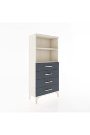 Hyperion Dolap 2 Raflı 4 Çekmeceli 60x44x134 Aytaşı-Antrasit