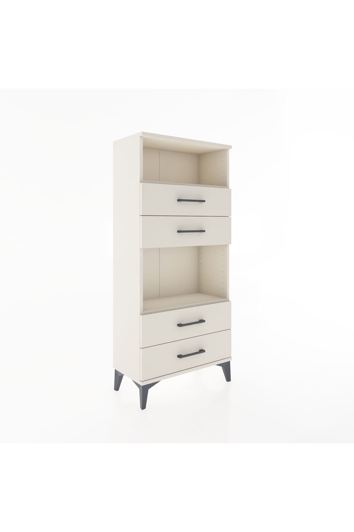 Hyperion Dolap 2 Raflı 4 Çekmeceli 60x44x134 Aytaşı-Aytaşı