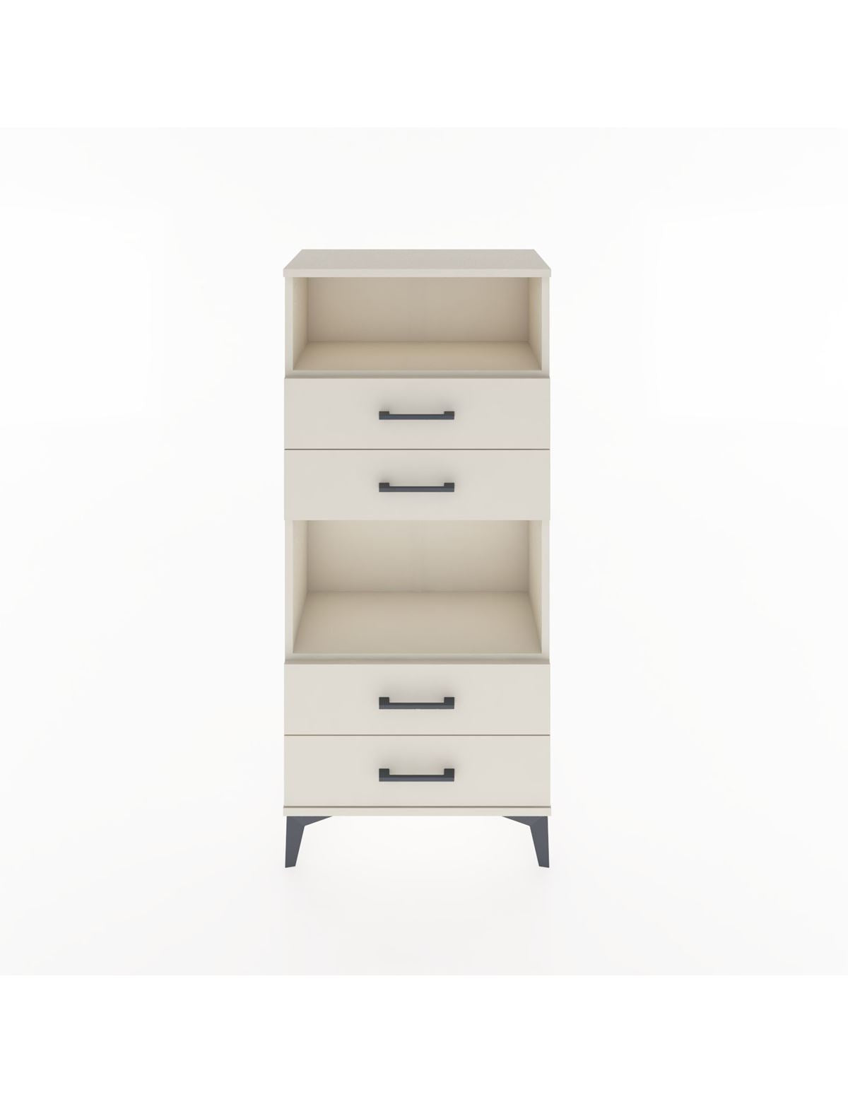 Hyperion Dolap 2 Raflı 4 Çekmeceli 60x44x134 Aytaşı-Aytaşı