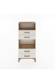 Hyperion Dolap 2 Raflı 4 Çekmeceli 60x44x134 Çam-Aytaşı
