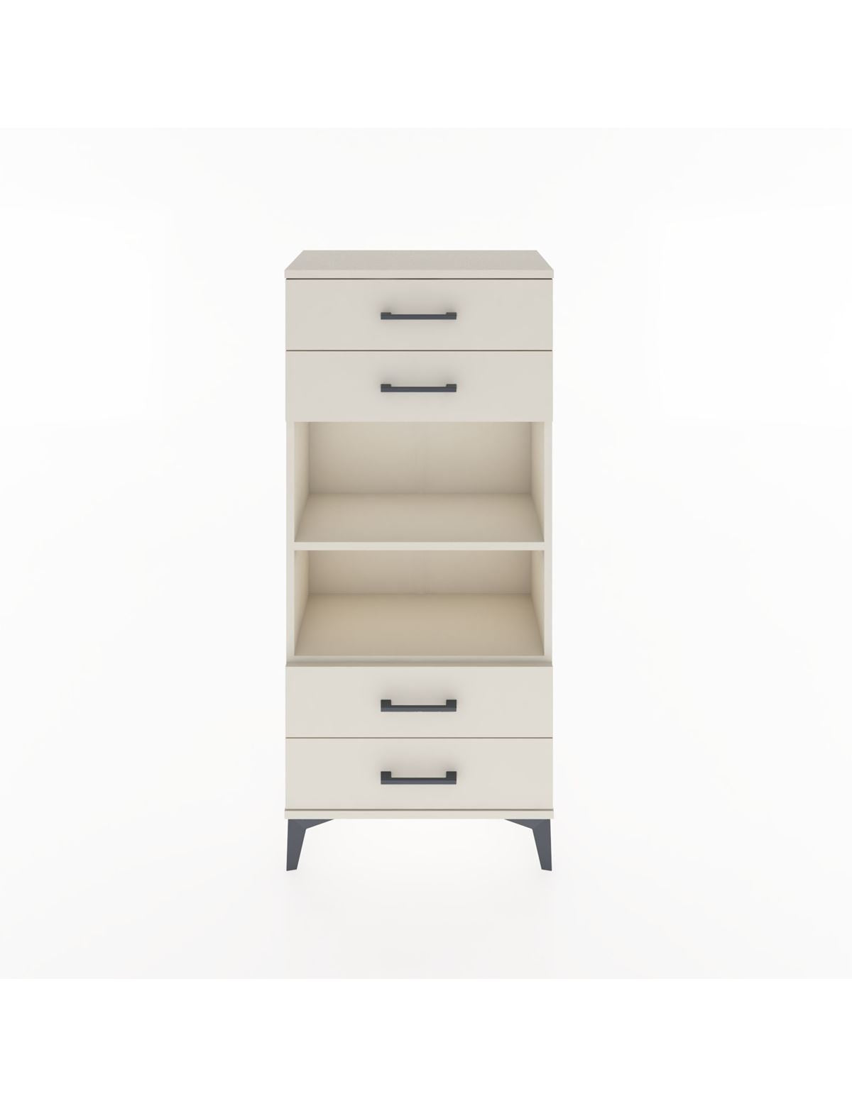 Hyperion Dolap 2 Raflı 4 Çekmeceli 60x44x134 Aytaşı-Aytaşı