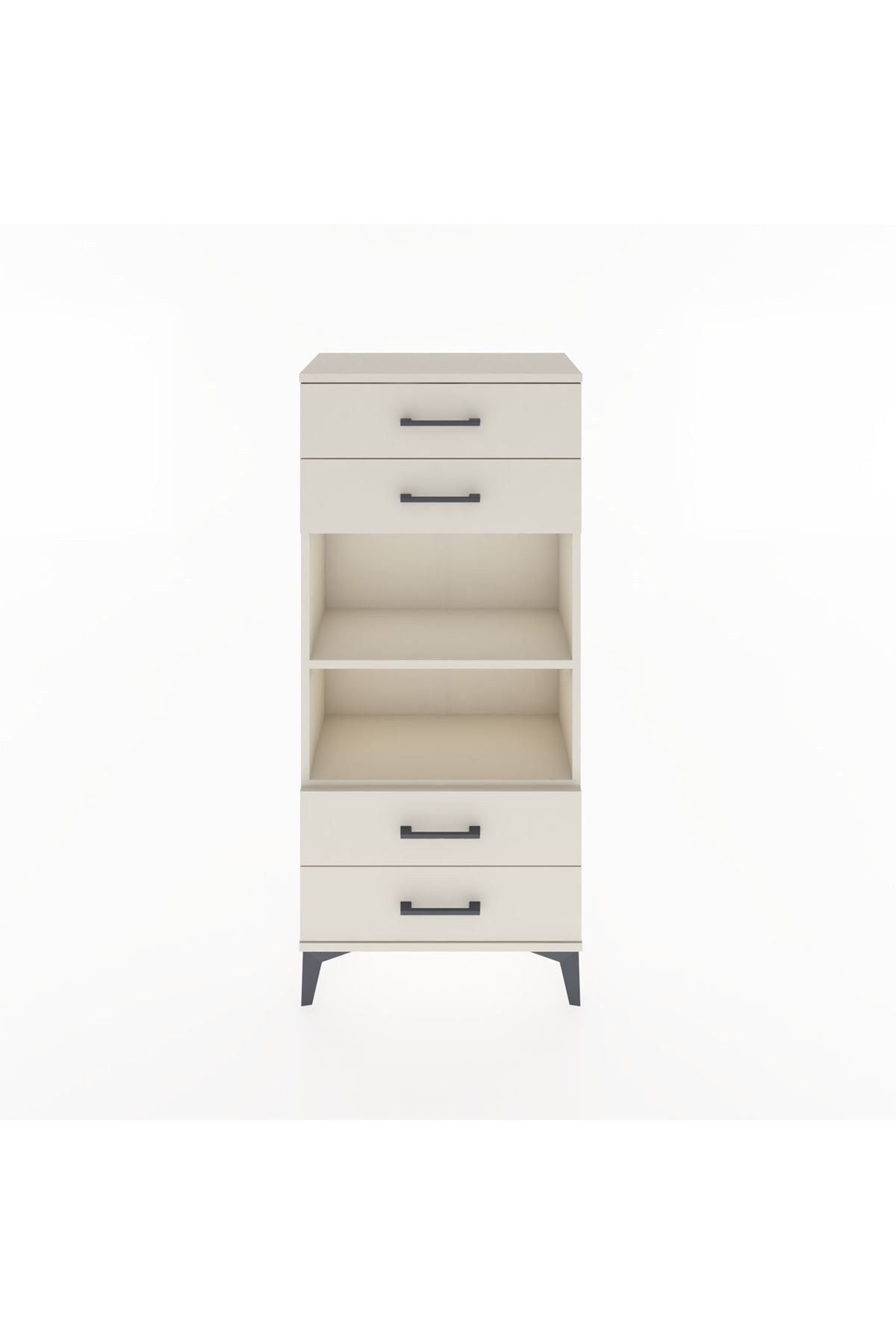 Hyperion Dolap 2 Raflı 4 Çekmeceli 60x44x134 Aytaşı-Aytaşı