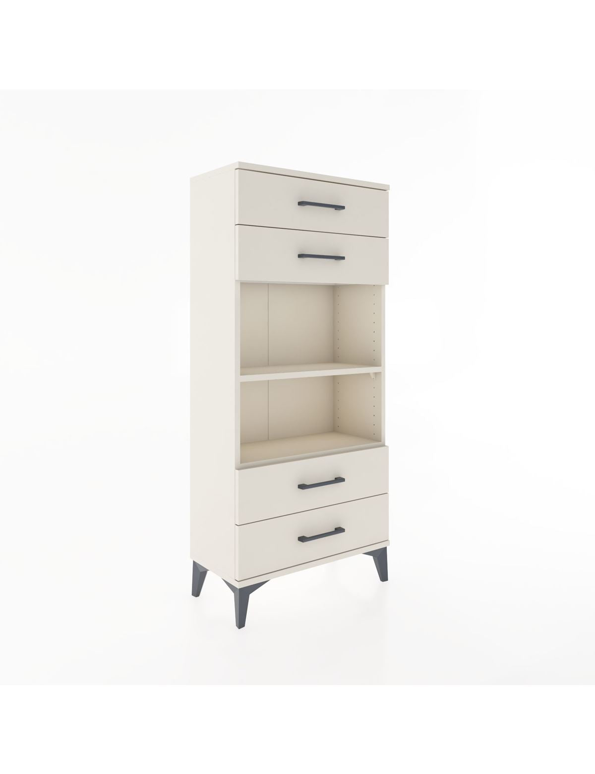 Hyperion Dolap 2 Raflı 4 Çekmeceli 60x44x134 Aytaşı-Aytaşı