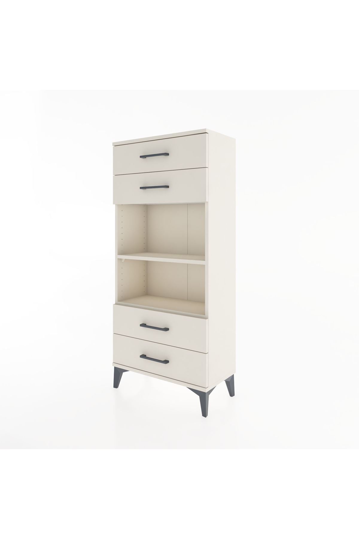 Hyperion Dolap 2 Raflı 4 Çekmeceli 60x44x134 Aytaşı-Aytaşı