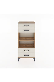 Hyperion Dolap 2 Raflı 4 Çekmeceli 60x44x134 Çam-Aytaşı
