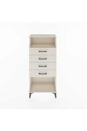 Hyperion Dolap Tek Raflı 4 Çekmeceli 60x44x134 - S50M056V1B