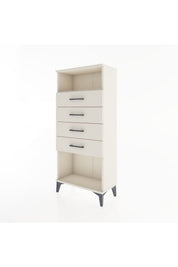 Hyperion Dolap Tek Raflı 4 Çekmeceli 60x44x134 - S50M056V1B